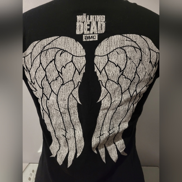 WALKING DEAD DARYL FITTED V NECK - Picture 4 of 6